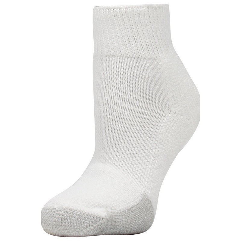 thorlos womens Tmx Max Cushion Ankle Tennis Socks, White (3 Pairs), Medium US - Image 4